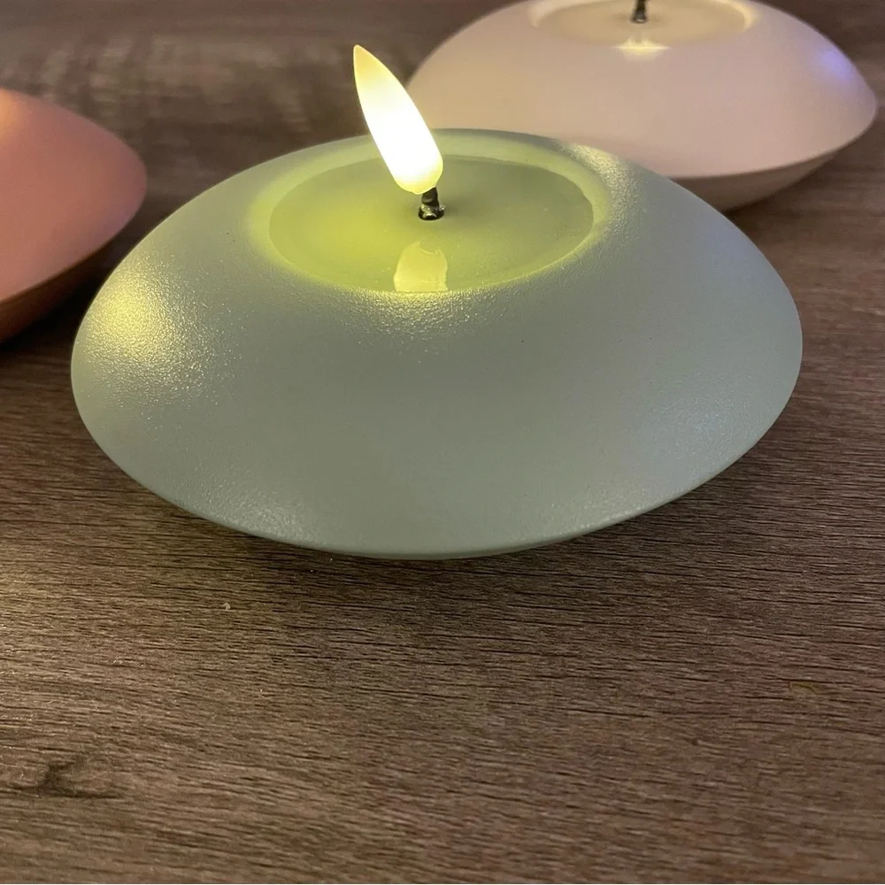 Orb Flameless Candles Set of 3